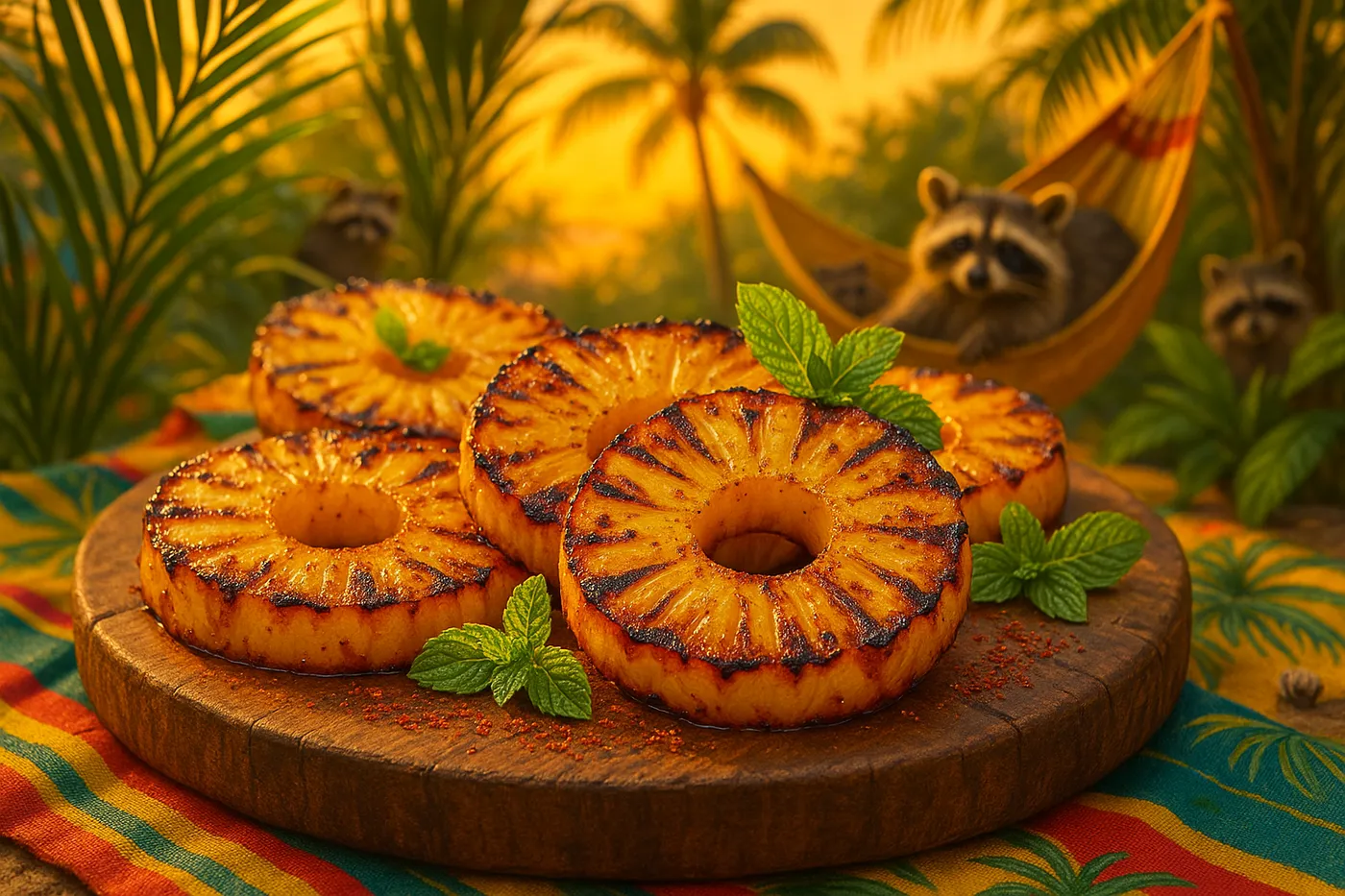 Brazilian Grilled Pineapple
