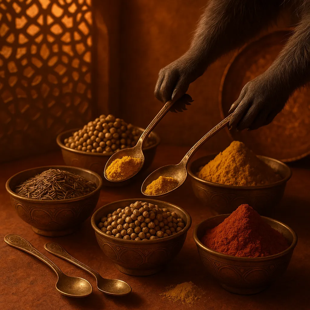 Tagine spice preparation