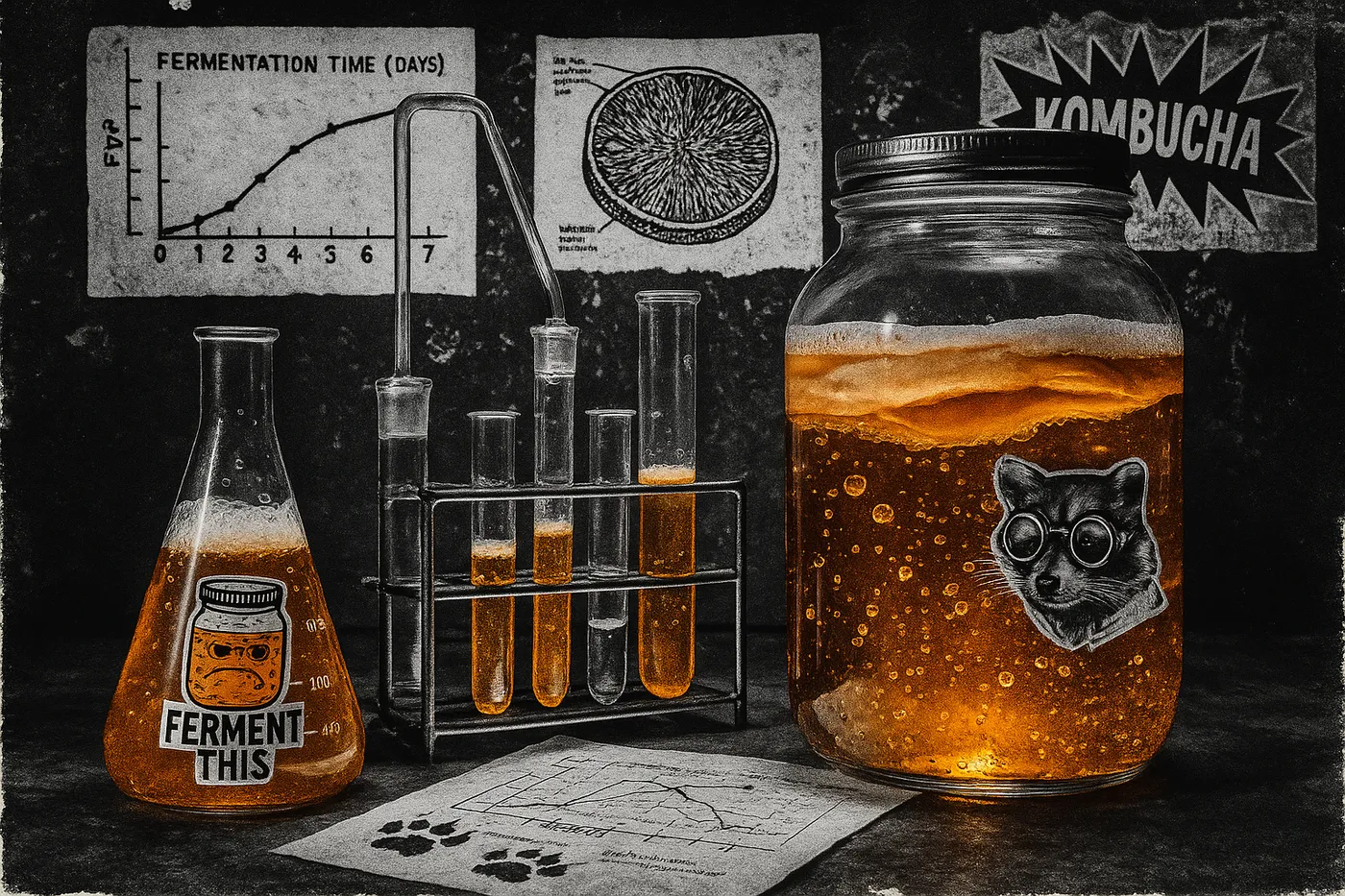 The Kombucha Chronicles: From SCOBY to Fizzy