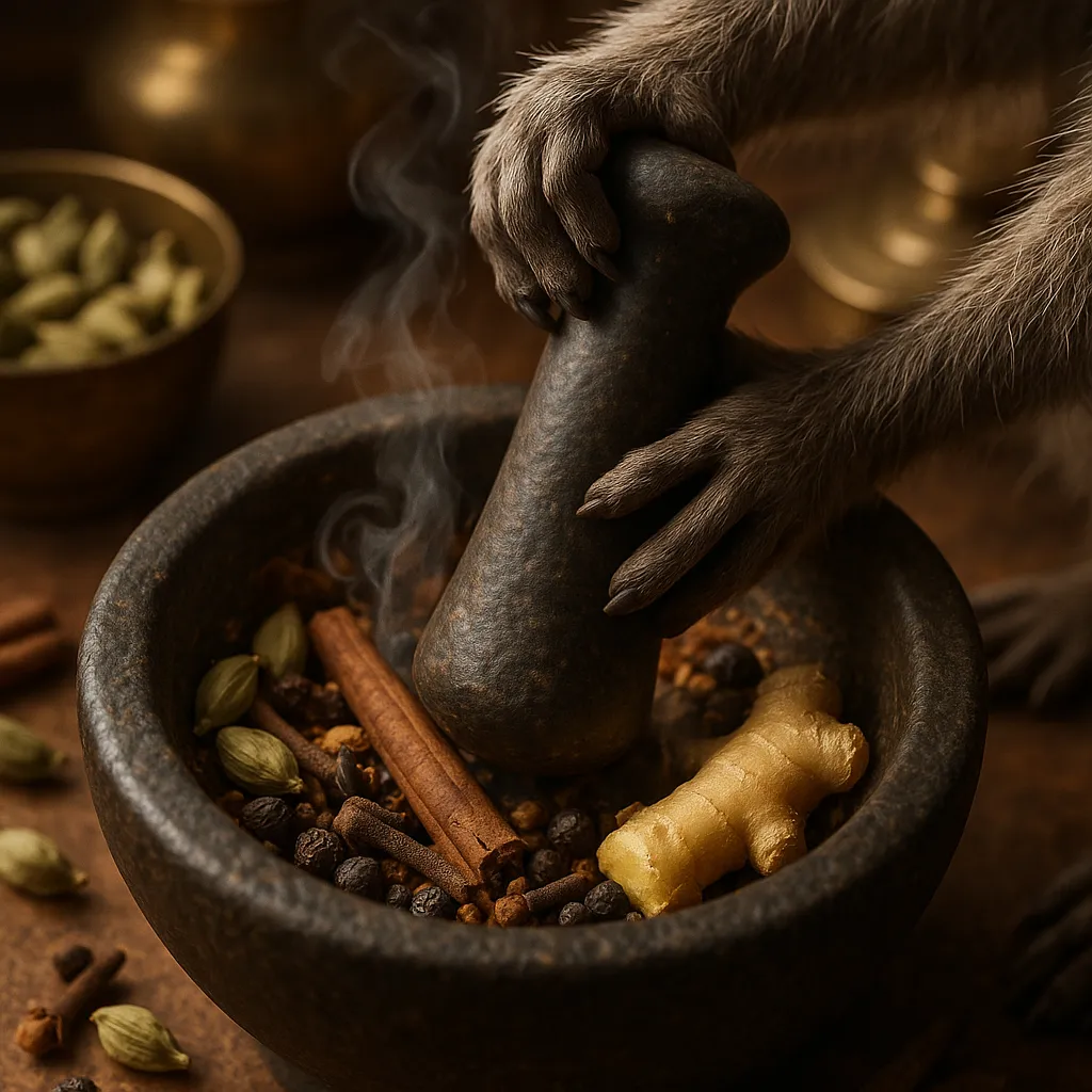 Indian spice preparation for chai
