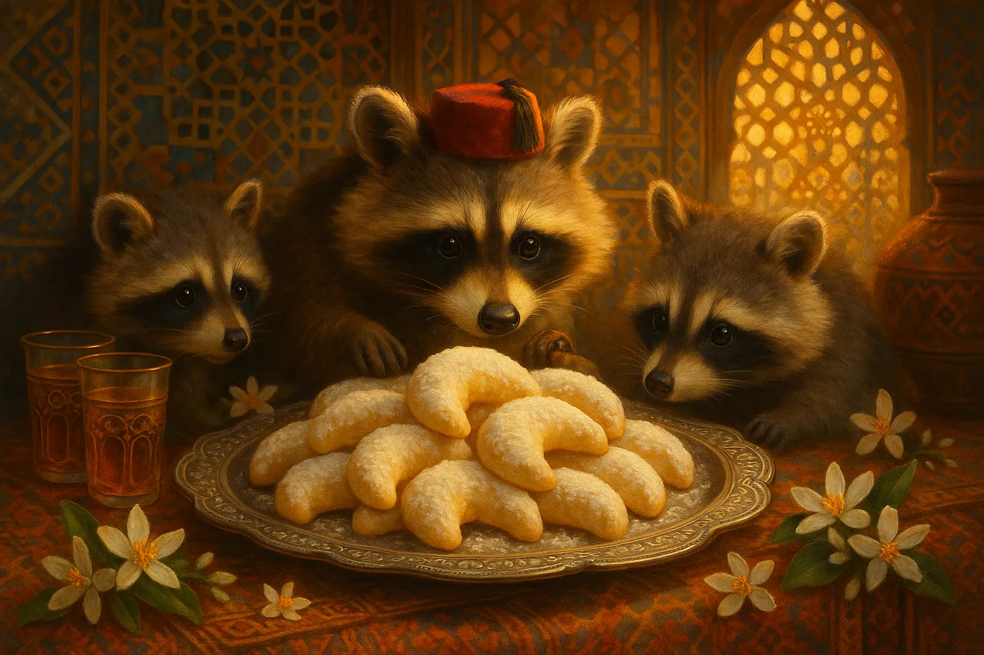 Moroccan Orange Blossom Cookies