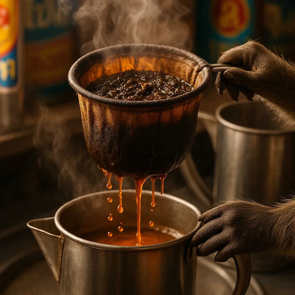 Thai tea brewing process